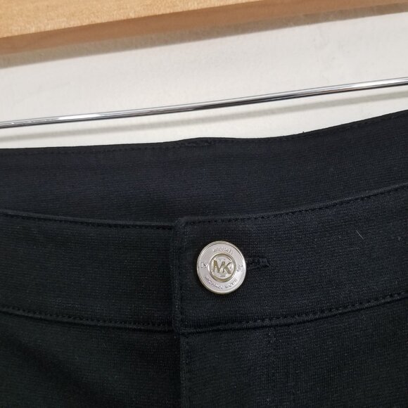 MICHAEL Michael Kors Skinny Pants Stretch Black Size 14 - Picture 3 of 8